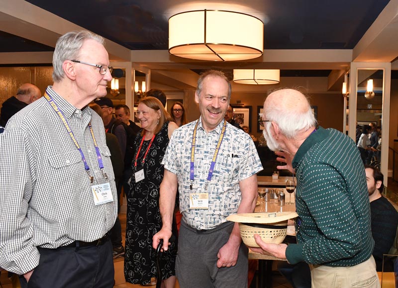 Chris Cree, Chris Aldrich, Will Shortz, Mike Alpern